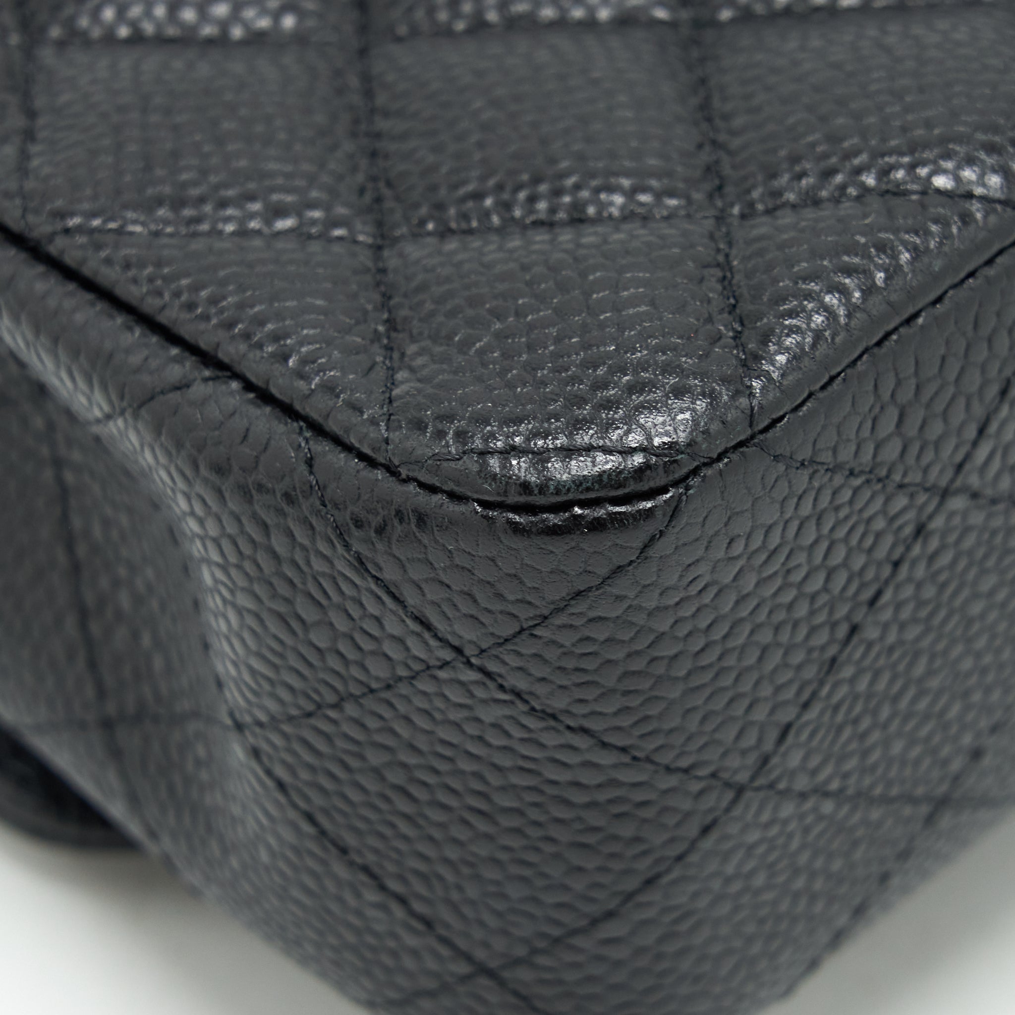 Chanel Medium Classic Flap Bag Caviar Black