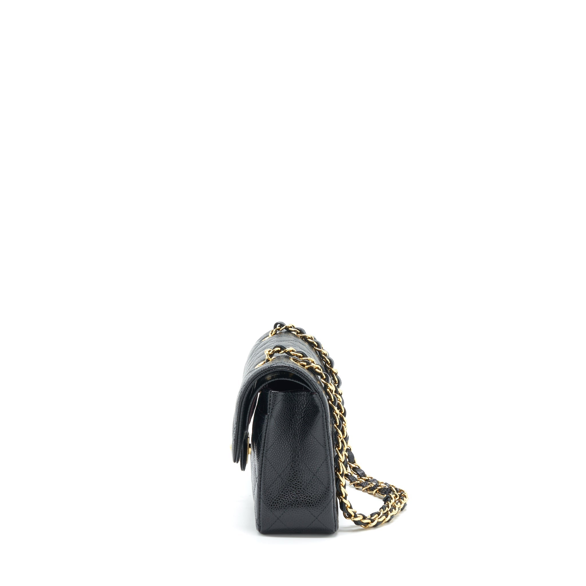 Chanel Small Classic Double Flap Caviar Black