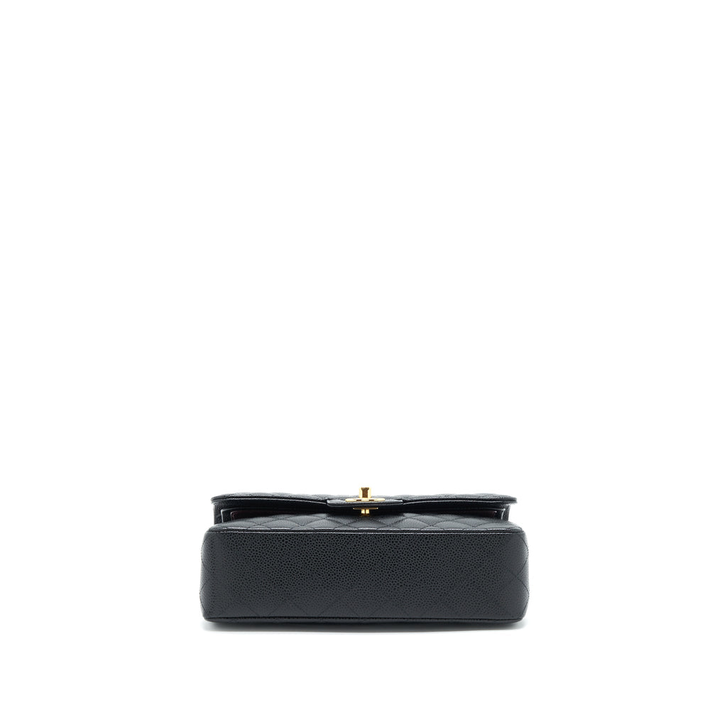 Chanel Small Classic Double Flap Caviar Black