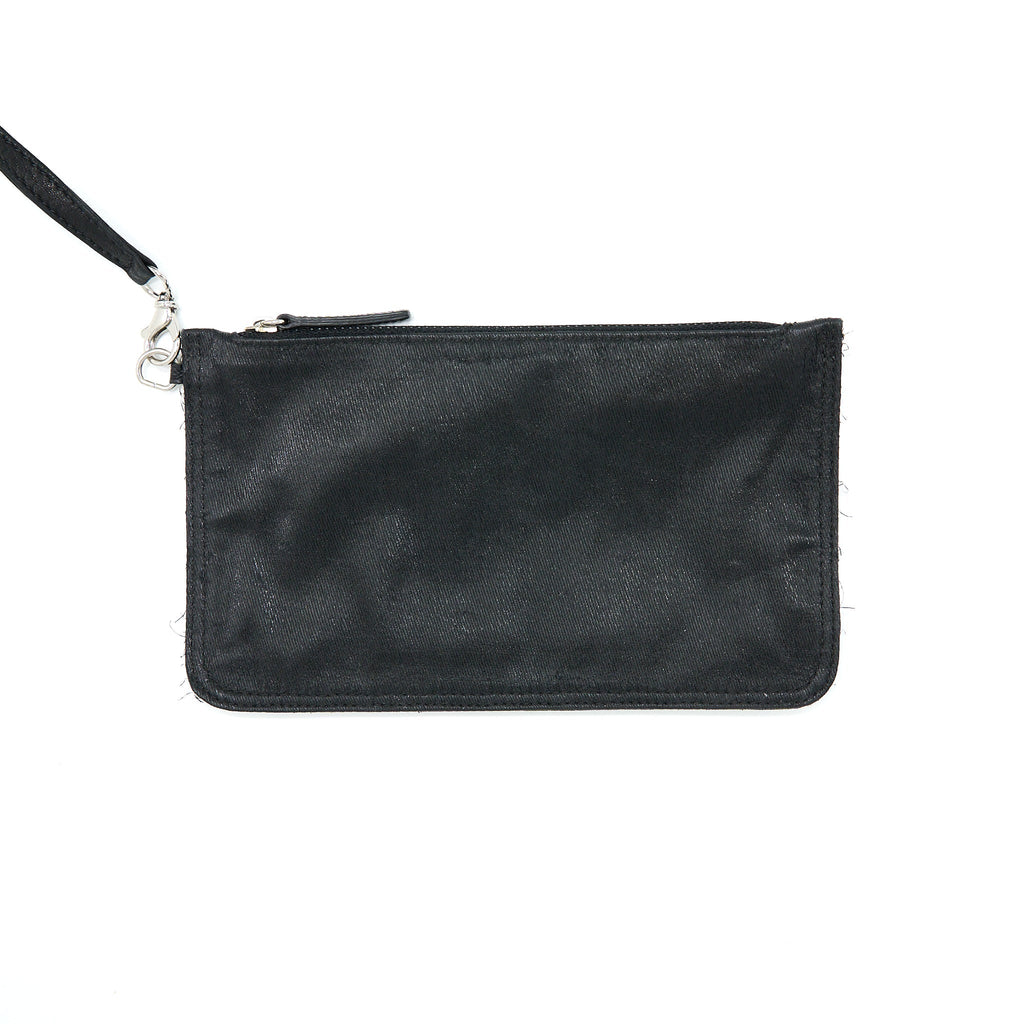 Chanel Quilted Chain Around MAXI Flap Bag Lambskin Black
