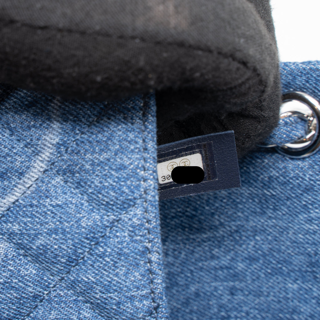 Chanel Mini Square Flap Bag Denim