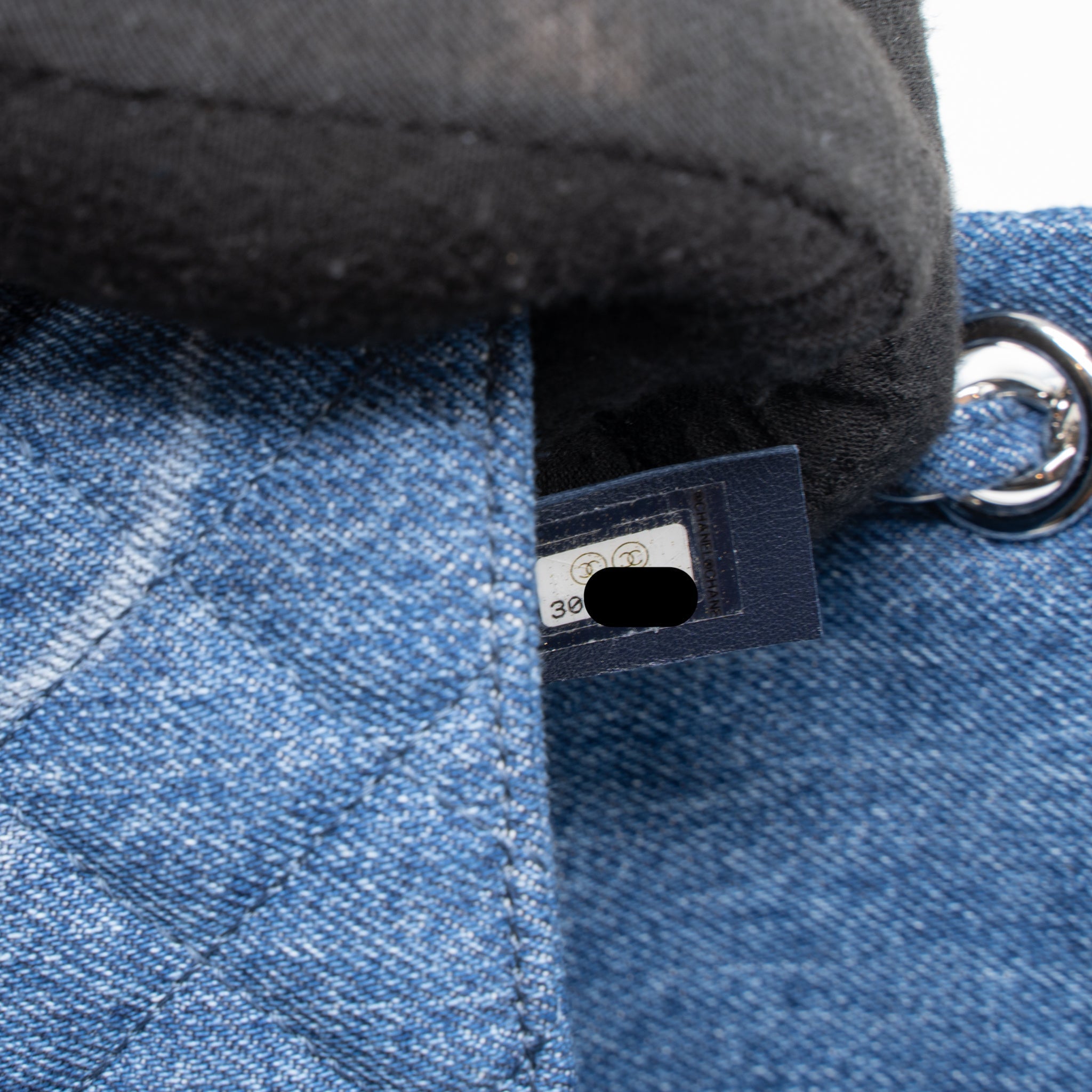 Chanel Mini Square Flap Bag Denim