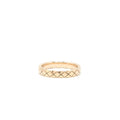 Chanel Size 51 Coco Crush Ring Mini Version Beige Gold