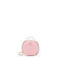 Chanel 22C Mini Round Purse Vanity Caviar Light Pink L