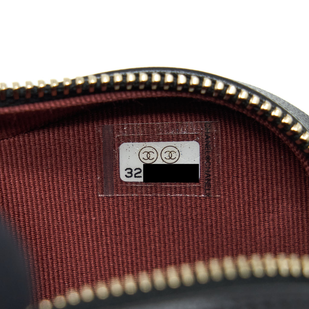 Chanel 22S Small Heart Bag Lambskin Black L