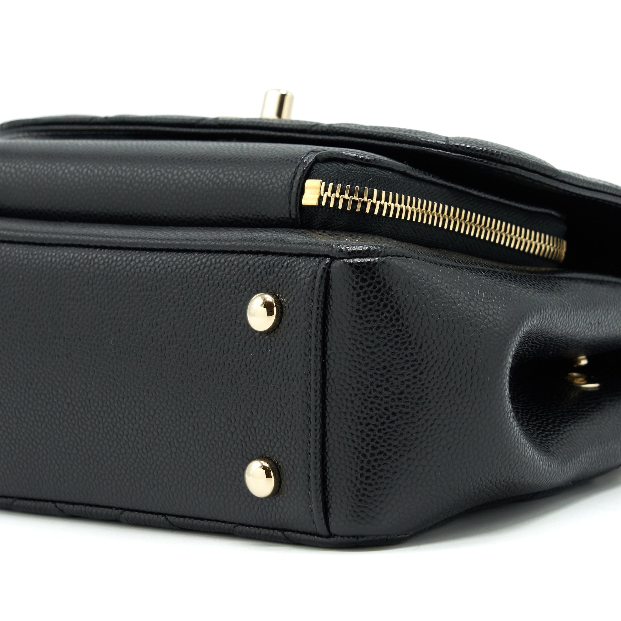 Chanel Small Business Affinity Caviar Black L