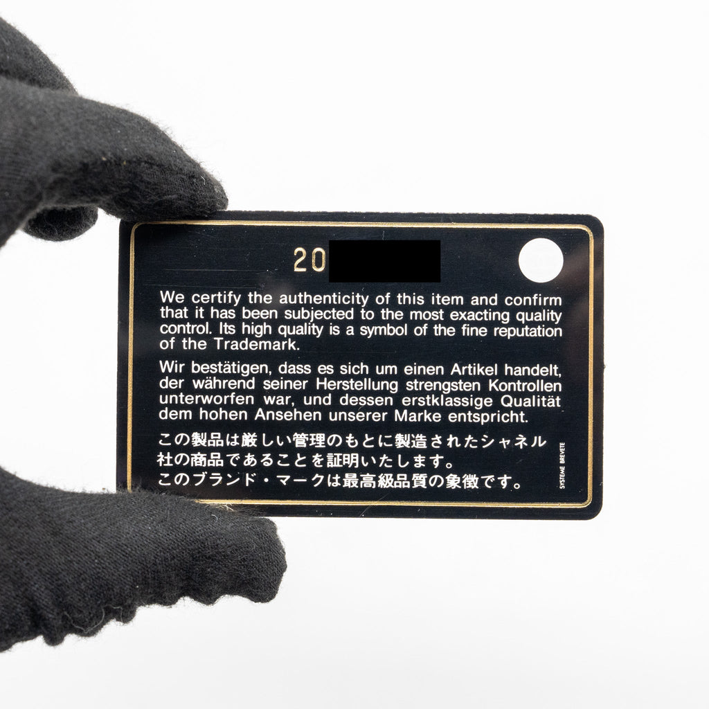 Chanel double Zip Wallet patent navy