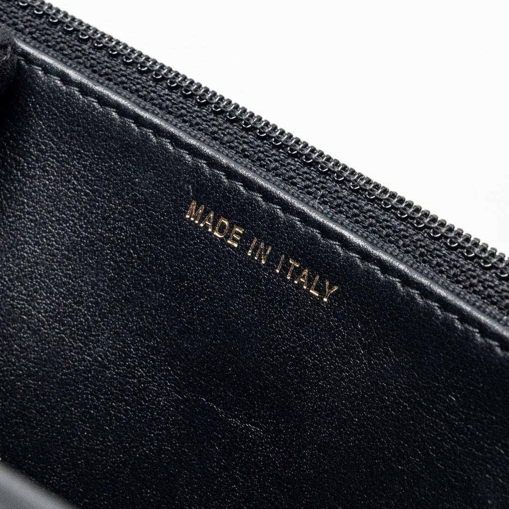 Chanel Boy Wallet On Chain caviar black  (microchip)