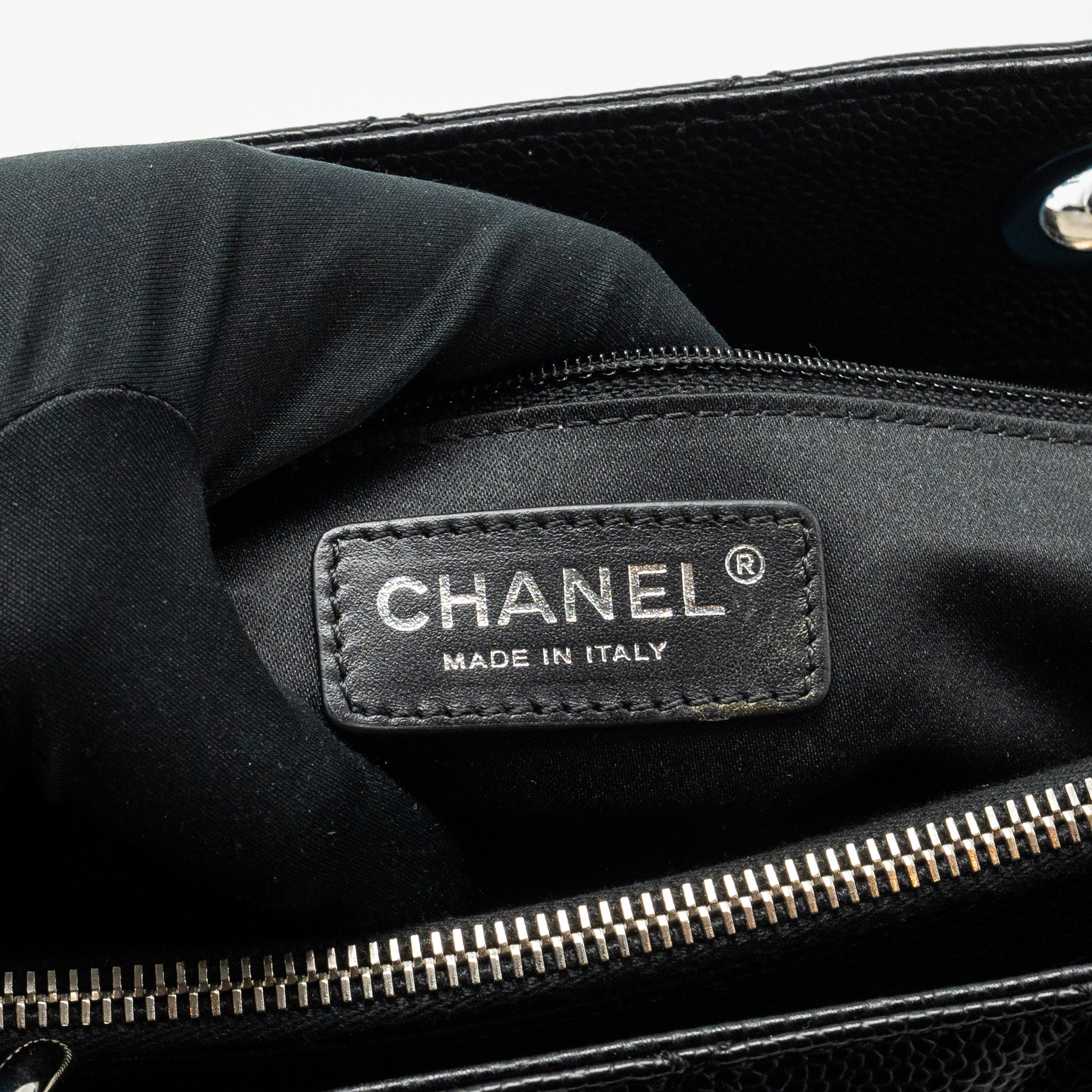 Chanel Grand Shopping Tote Caviar BLACK