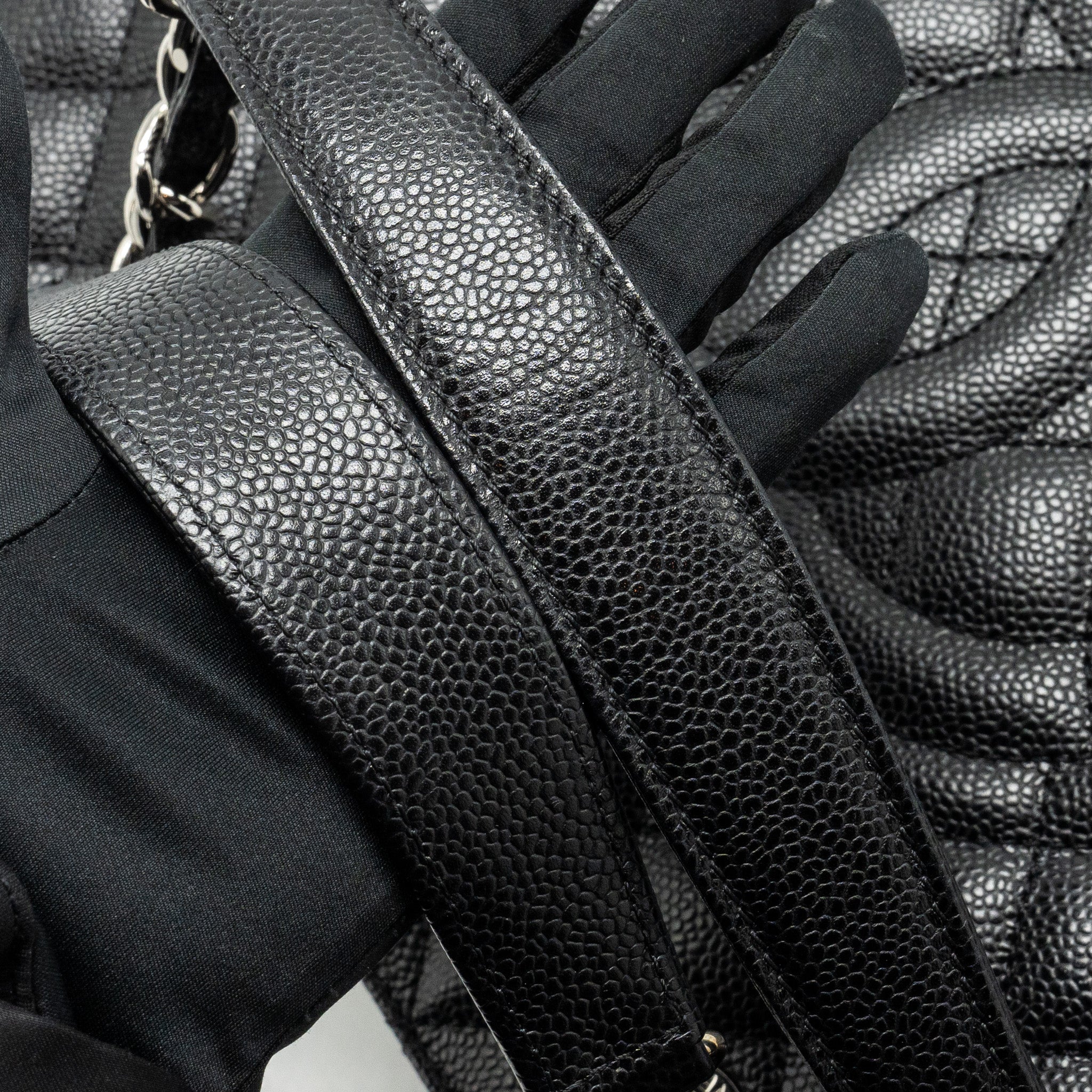 Chanel Grand Shopping Tote Caviar BLACK