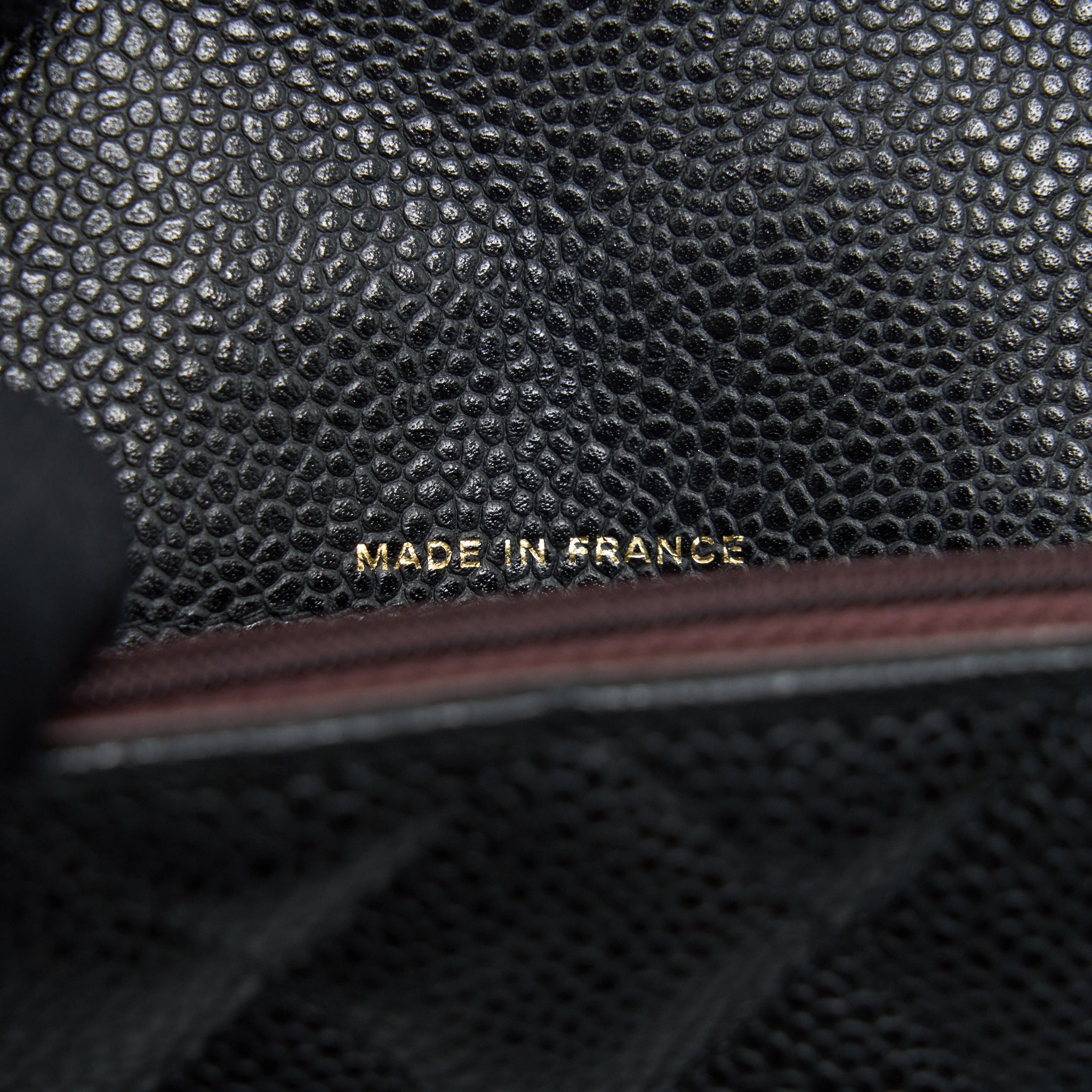 Chanel Classic Long Flap Wallet Caviar Black
