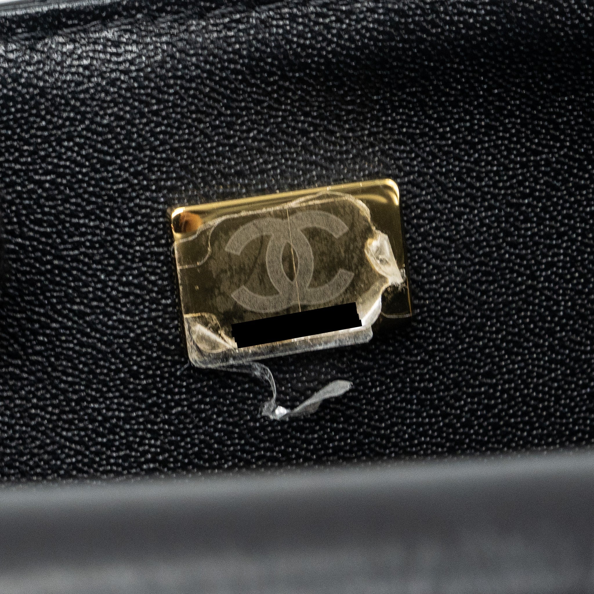 Chanel Mini 2.55 Reissue Flap Bag Aged Calfskin Black (microchip)
