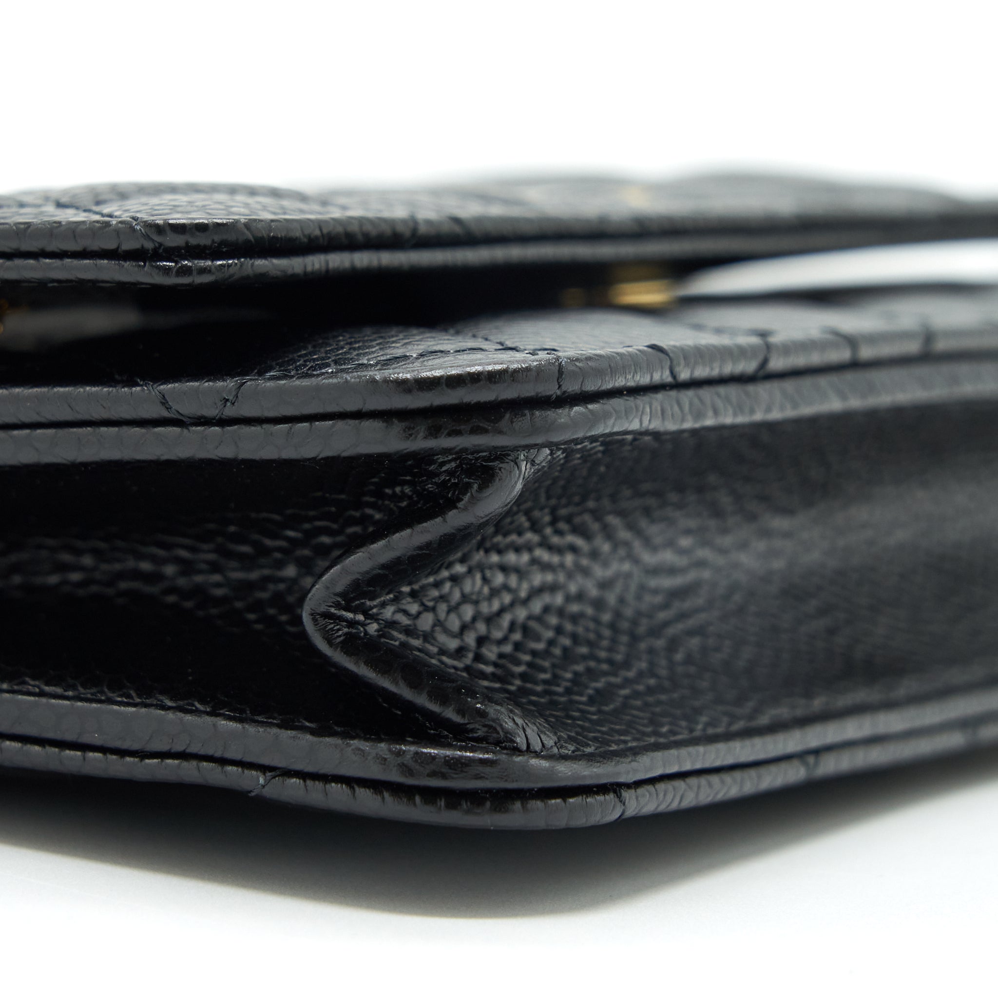 Chanel Classic Wallet On Chain Caviar Black