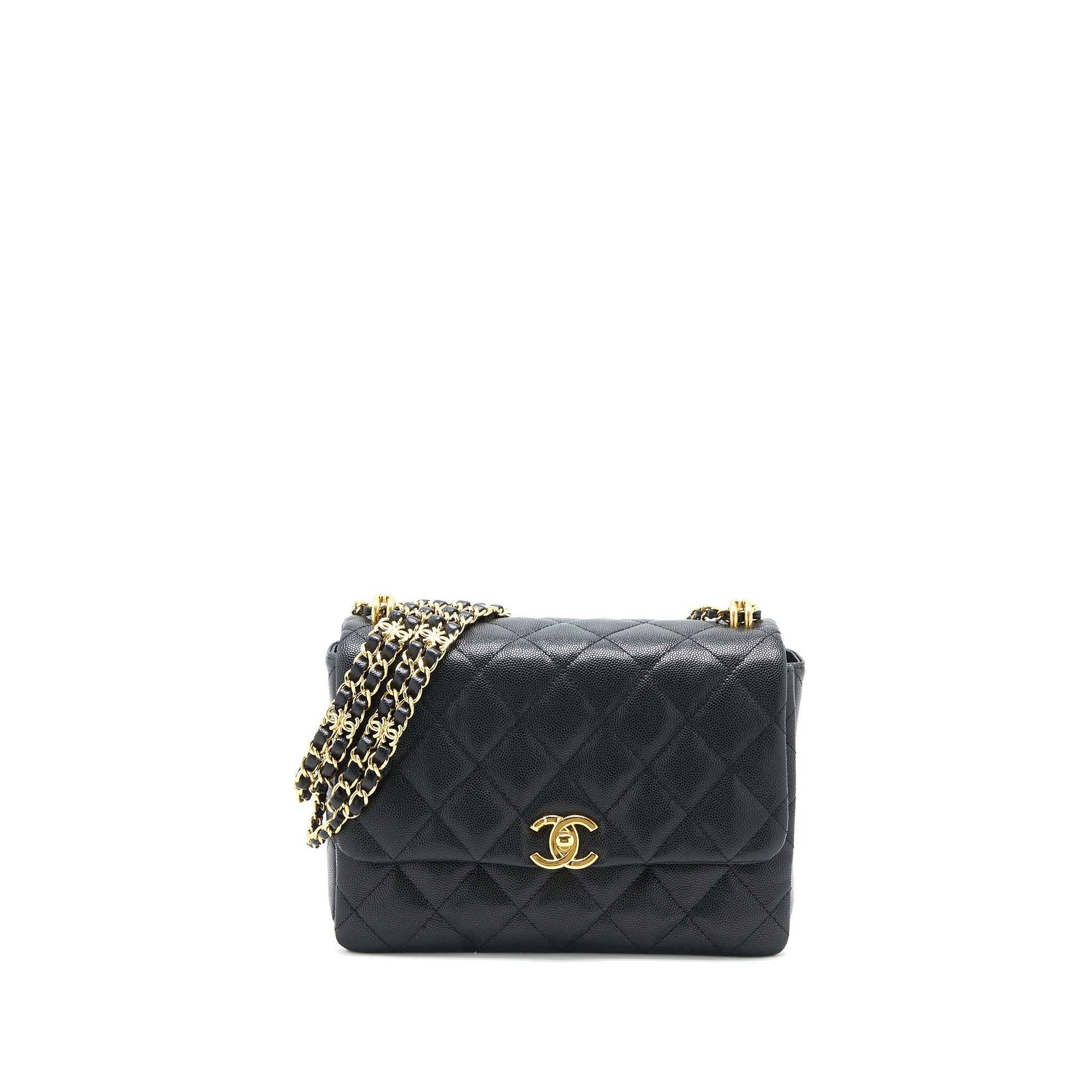 Chanel 22K Coco First Caviar Black  (Microchip)