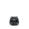 Chanel 23p Mini Triple Pack Backpack Caviar Black L (Microchip)