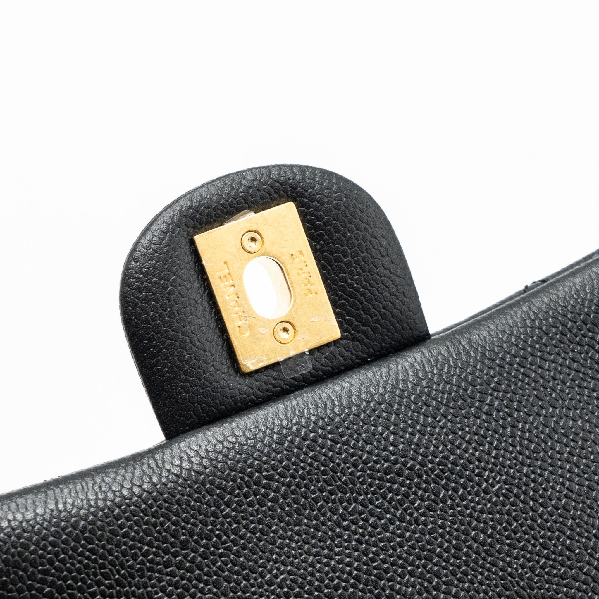 Chanel 23p Coco Love Flap Bag Caviar Black (microchip)