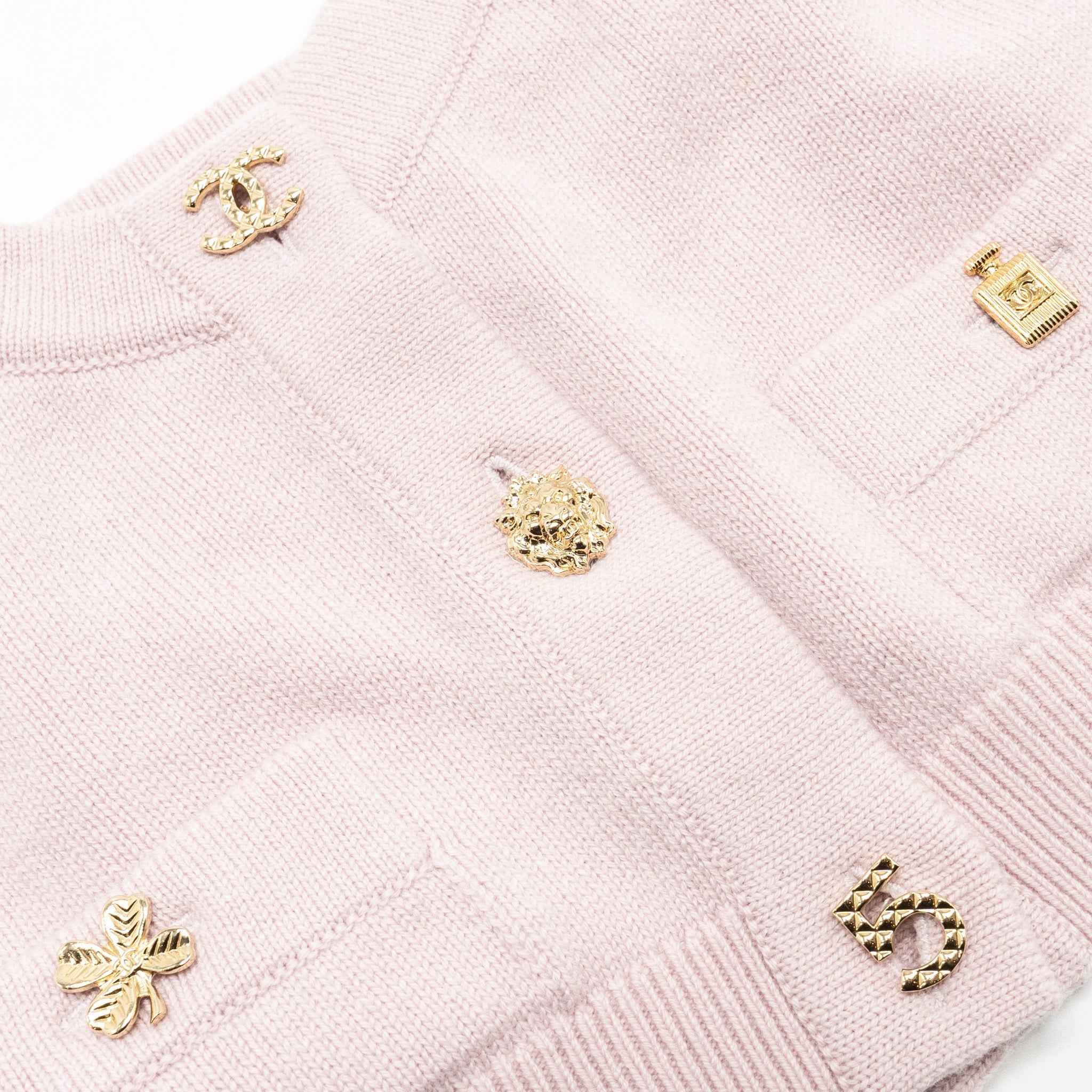 Chanel 22b Size 36 Mini Top Cashmere Light Pink