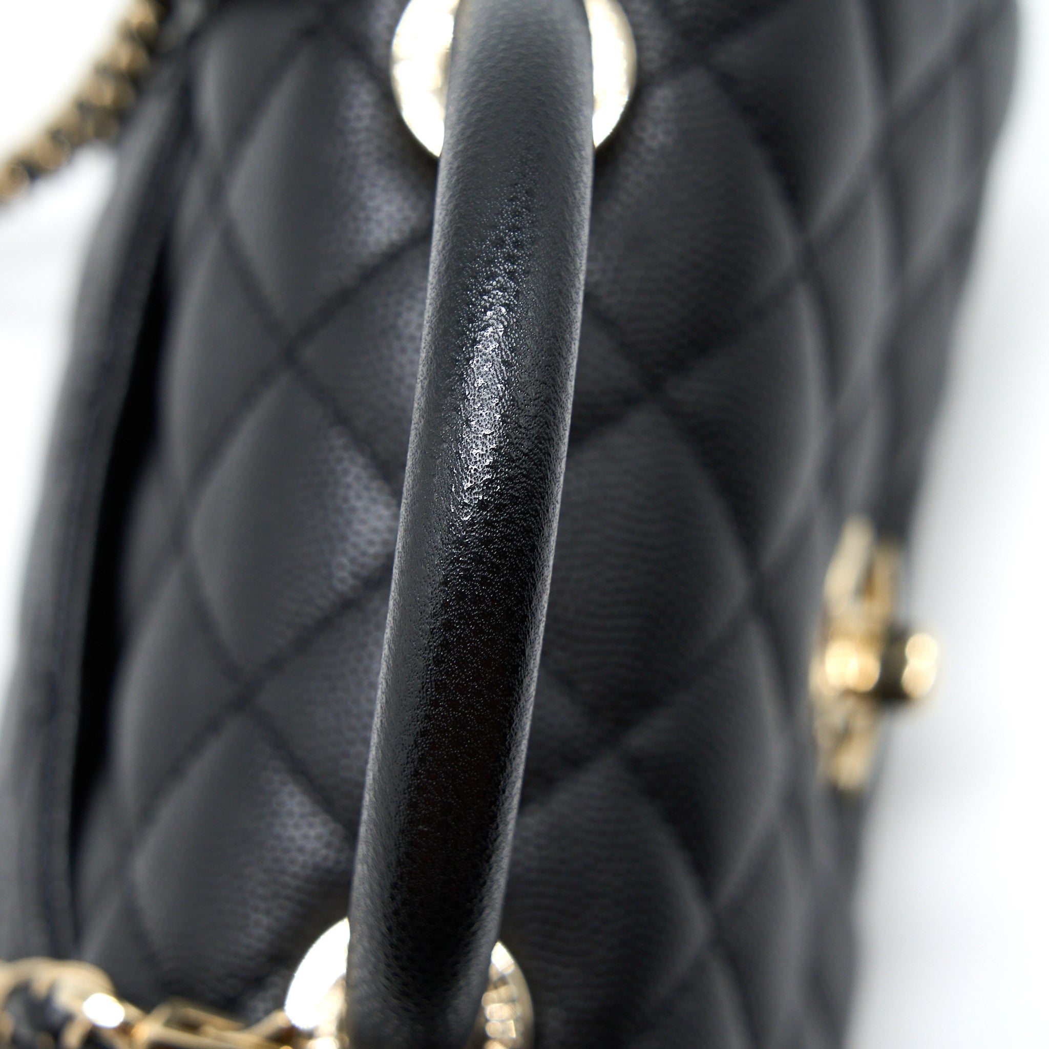 Chanel Extra Mini Coco Handle Caviar Black L
