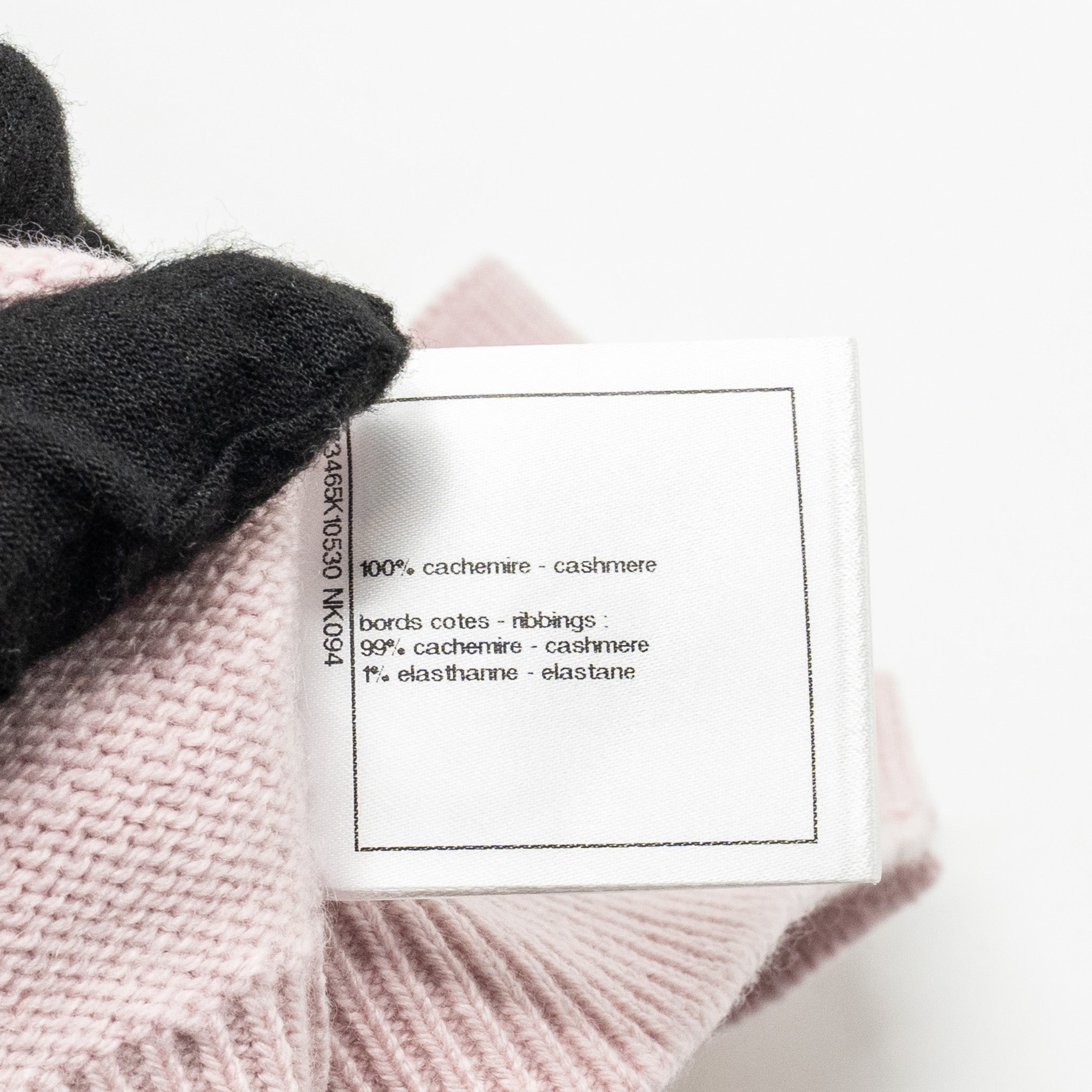 Chanel 22b Size 36 Mini Top Cashmere Light Pink