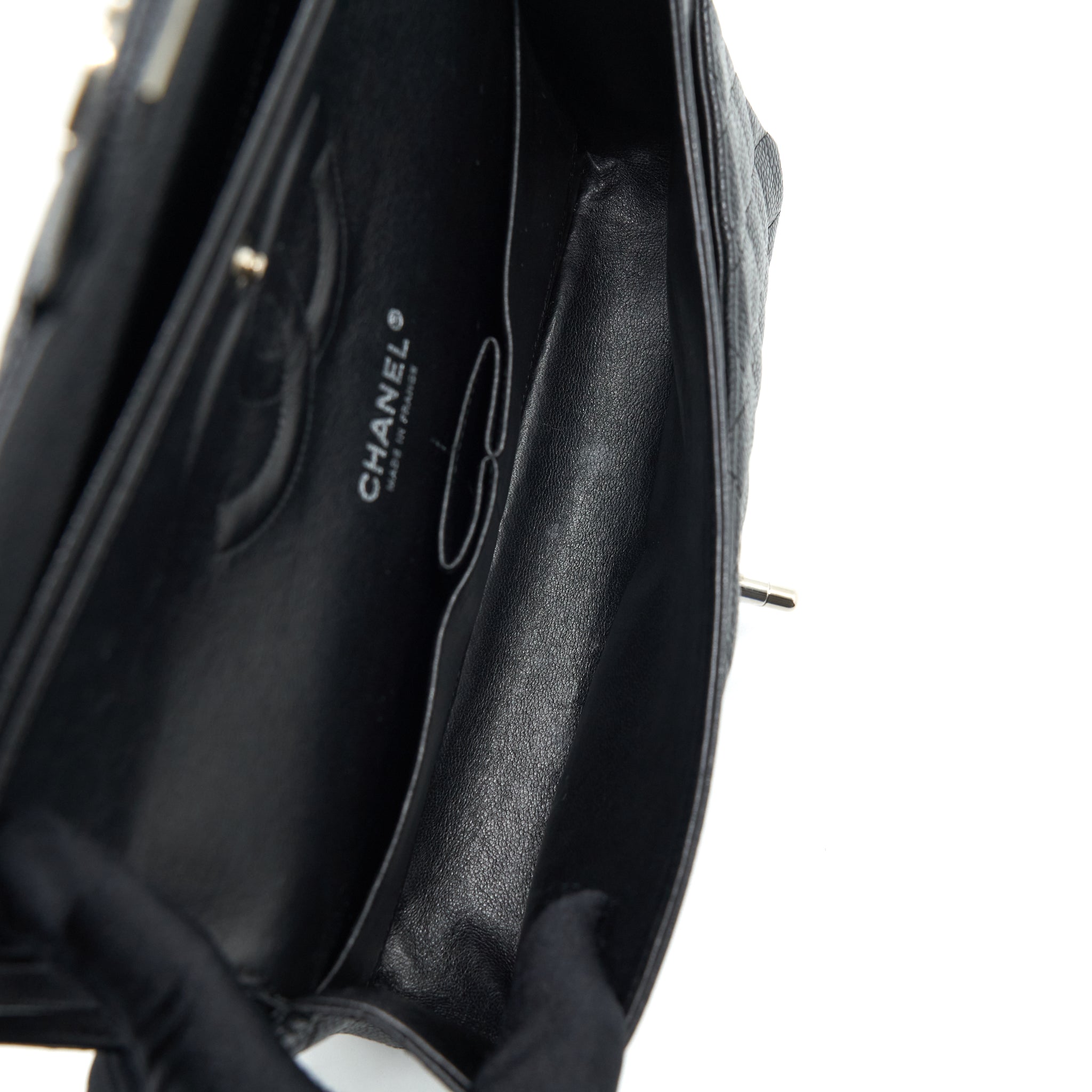 Chanel Medium Classic Flap Bag Caviar Black