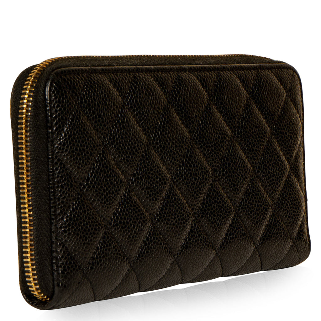 Chanel Zip Around Wallet