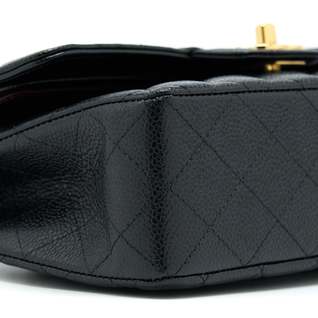 Chanel Small Classic Flap Bag Caviar Black