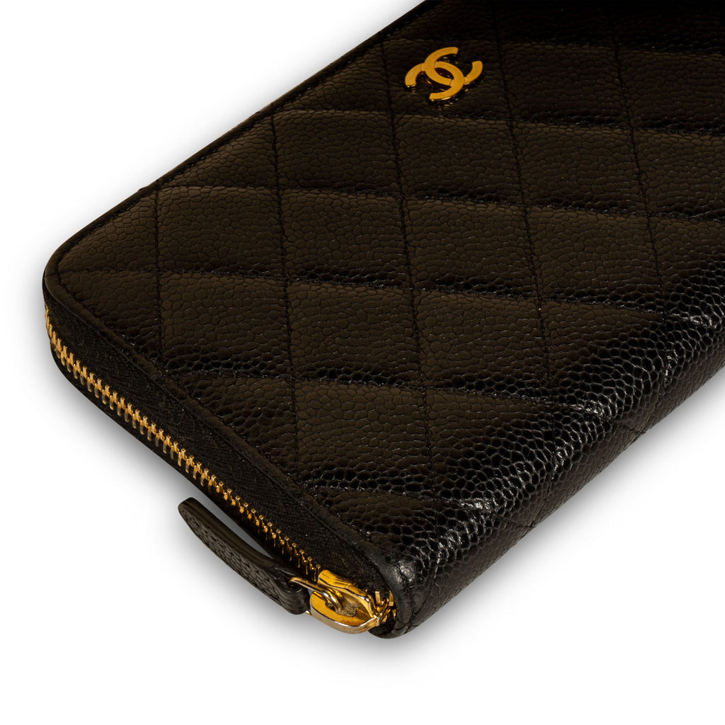 Chanel Zip Around Wallet