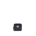 Chanel 23C Zipped Coin Purse Caviar Black L (Microchip)