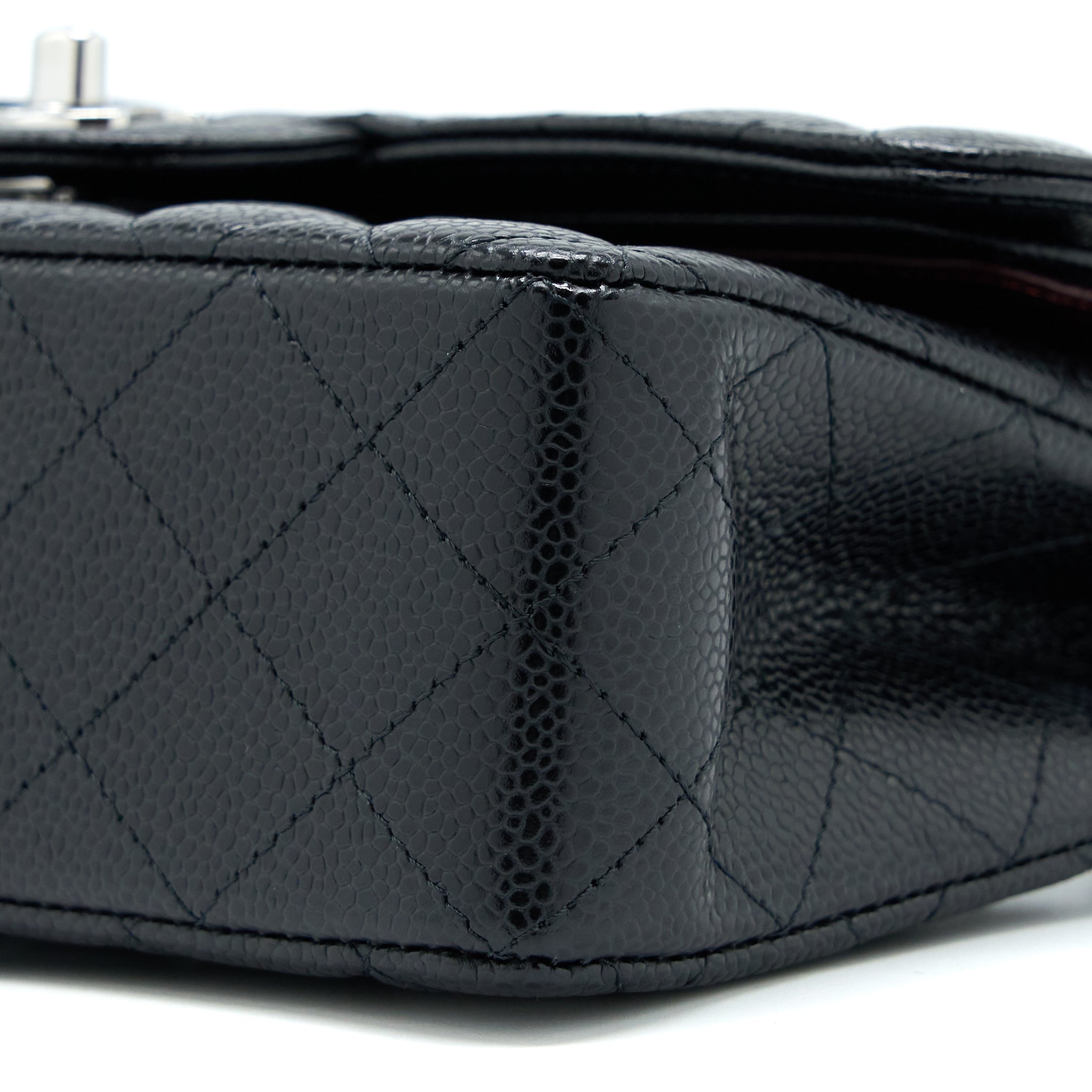 Chanel Small Classic Double Flap Bag Caviar Black (Microchip)