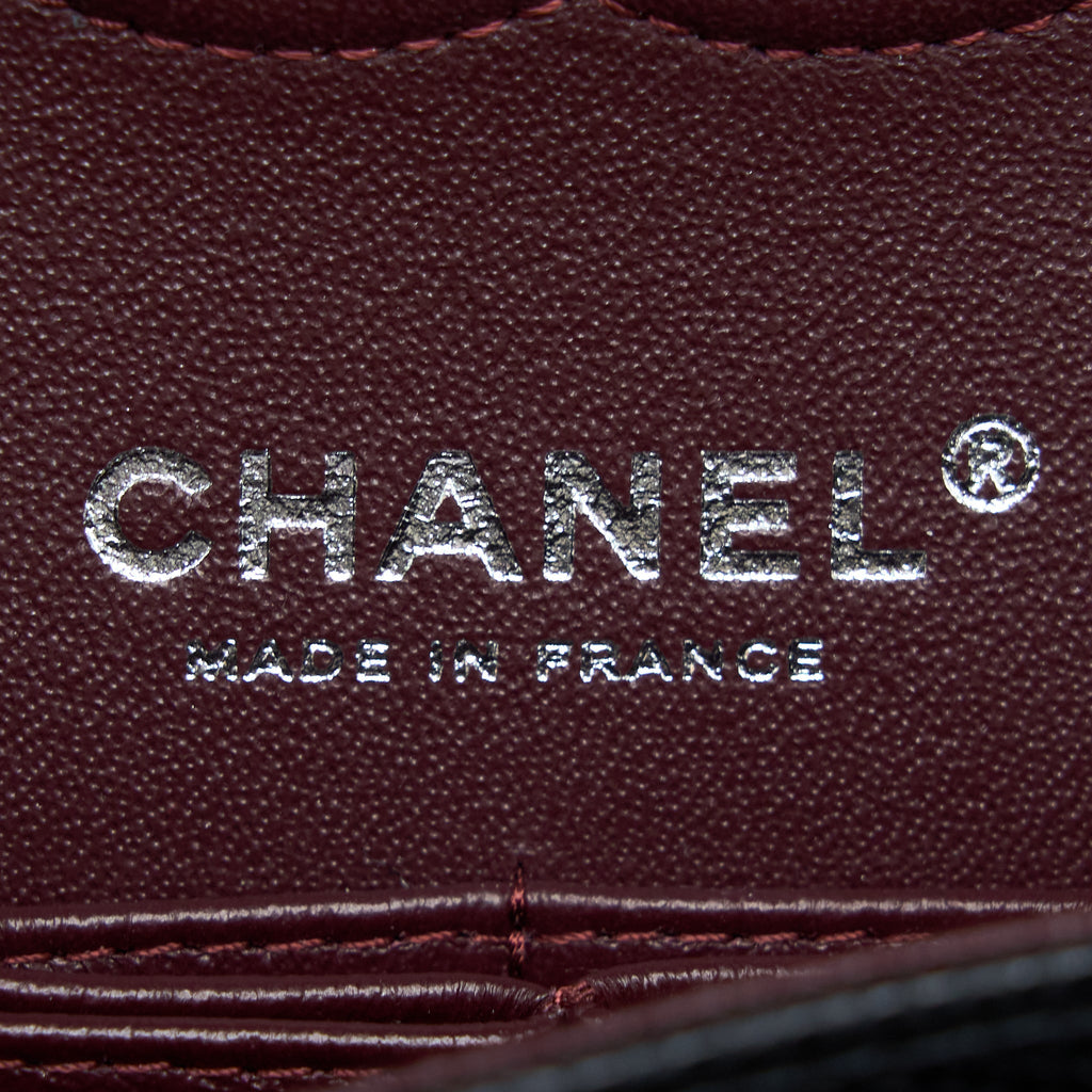 Chanel Small Classic Double Flap Bag Caviar Black (Microchip)