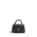 Chanel Extra Mini Coco Handle Caviar Black L