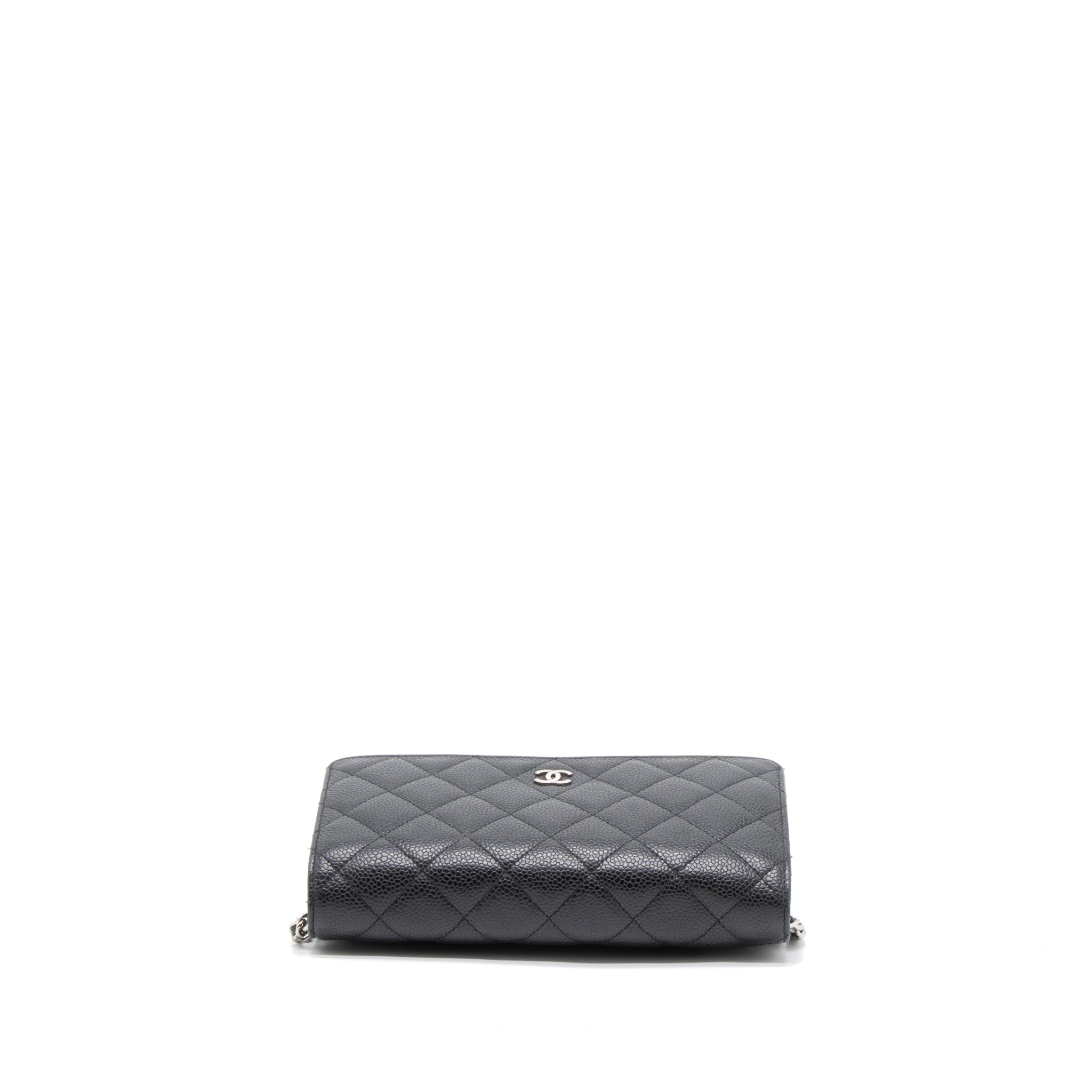 Chanel Classic Wallet On Chain Caviar Black