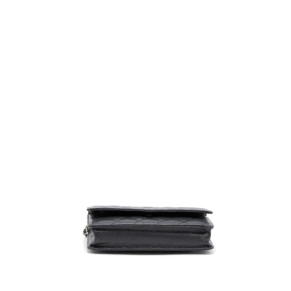 Chanel Classic Wallet On Chain Caviar Black