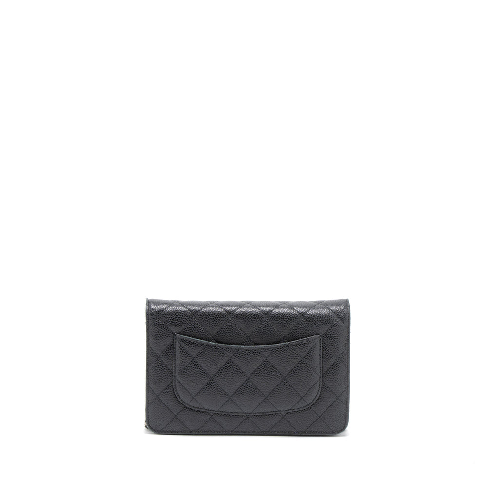 Chanel Classic Wallet On Chain Caviar Black