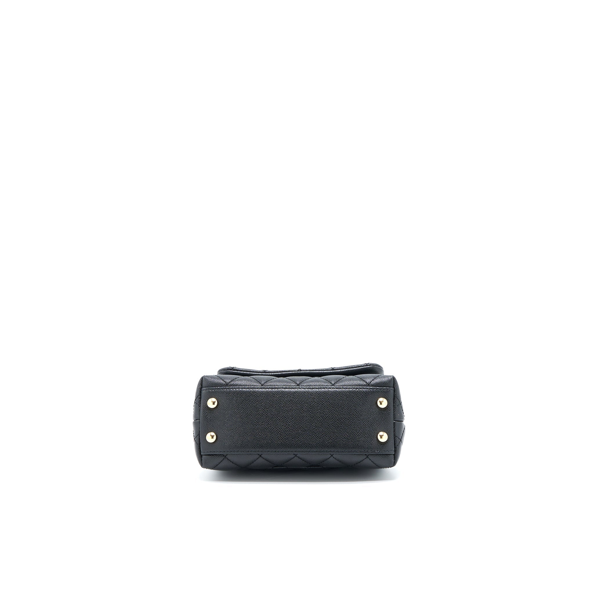 Chanel Extra Mini Coco Handle Caviar Black L