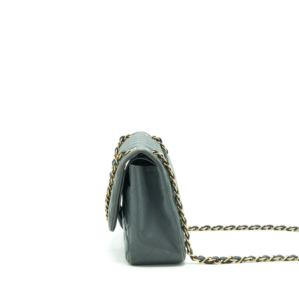 Chanel Jumbo Classic Double Flap Bag Lambskin Grey