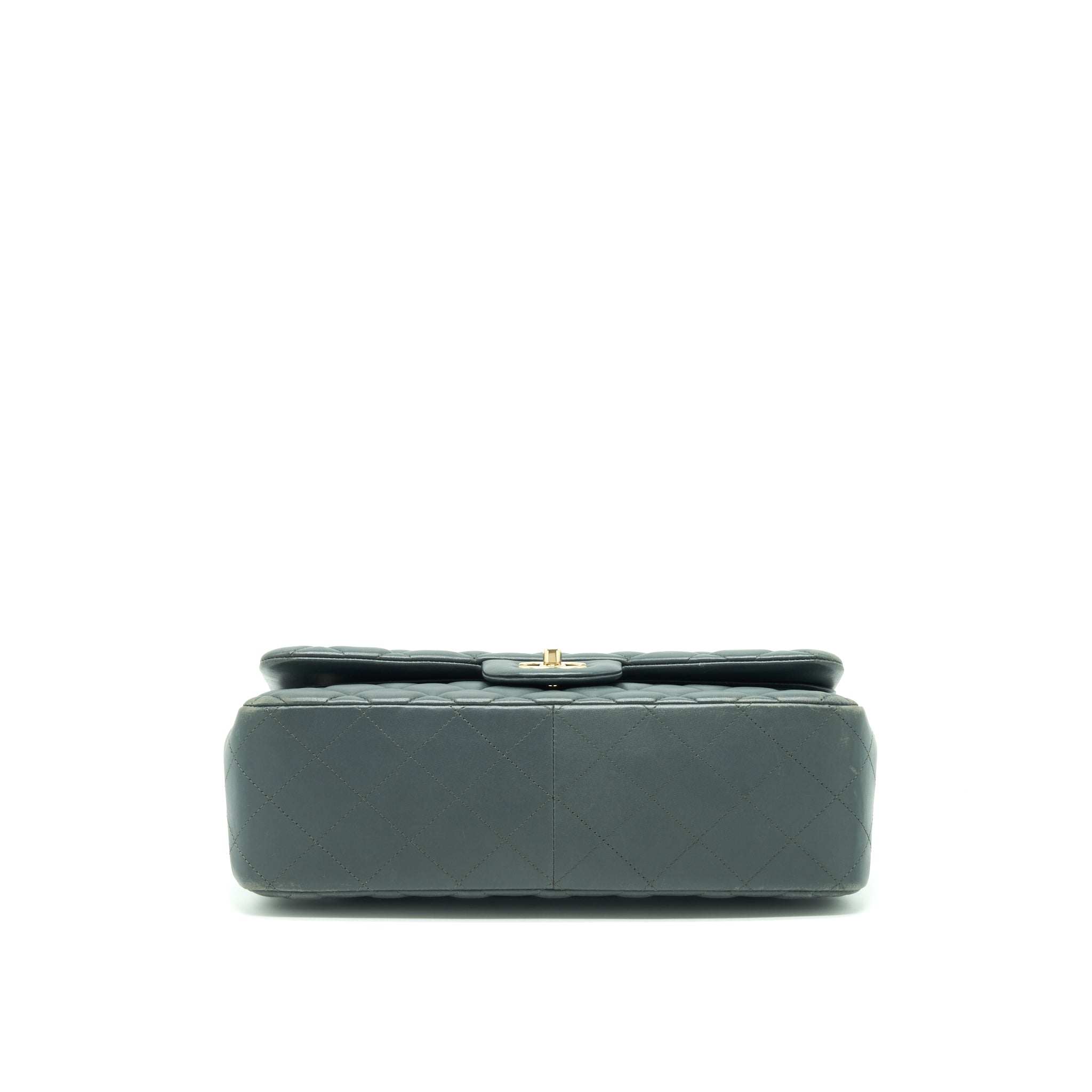 Chanel Jumbo Classic Double Flap Bag Lambskin Grey