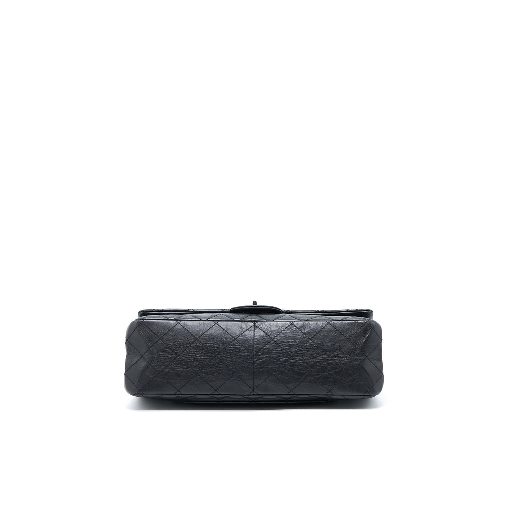 Chanel 2.55 Reissue 227 Aged Calfskin Black Ruthenium
