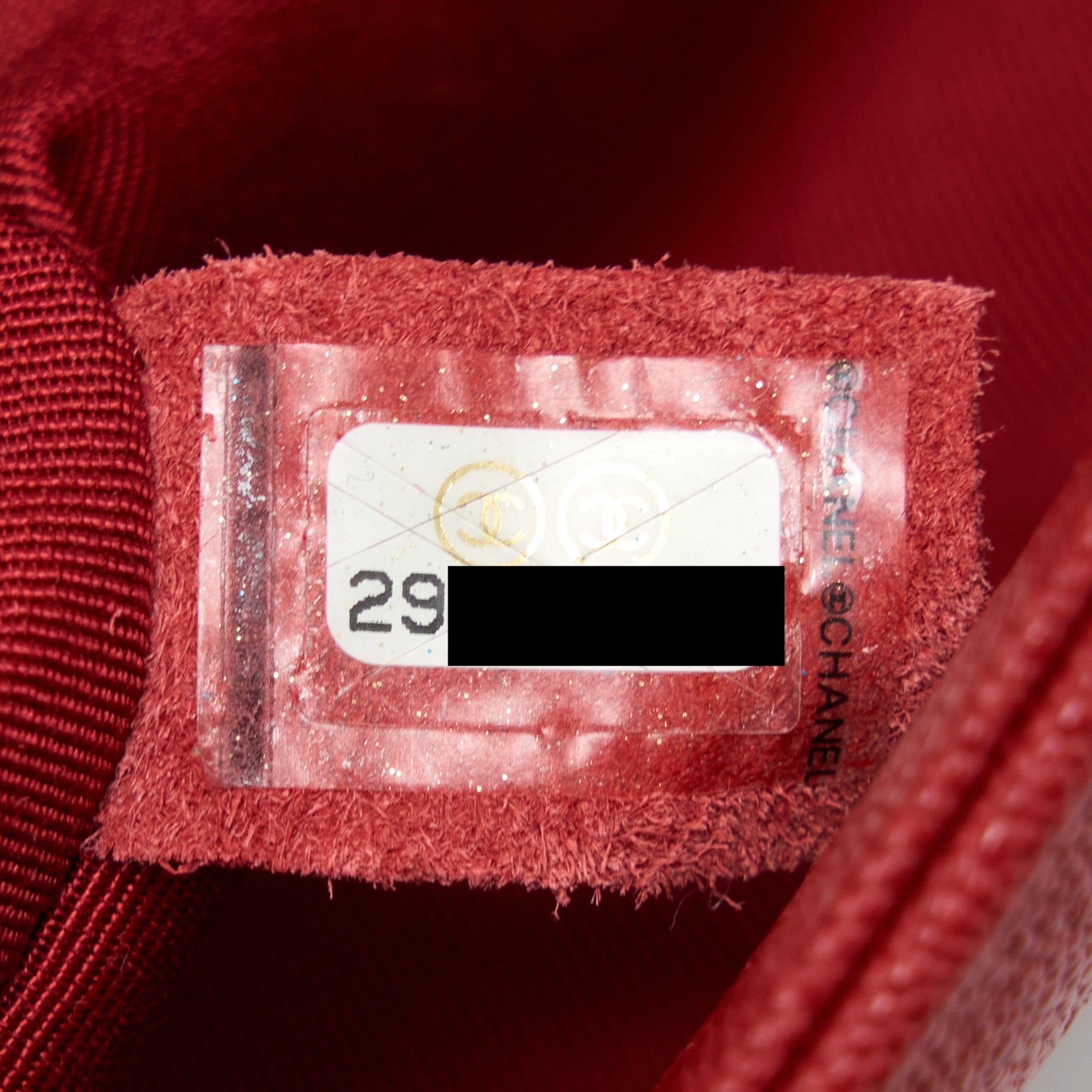 Chanel Medium Boy Bag Caviar Red