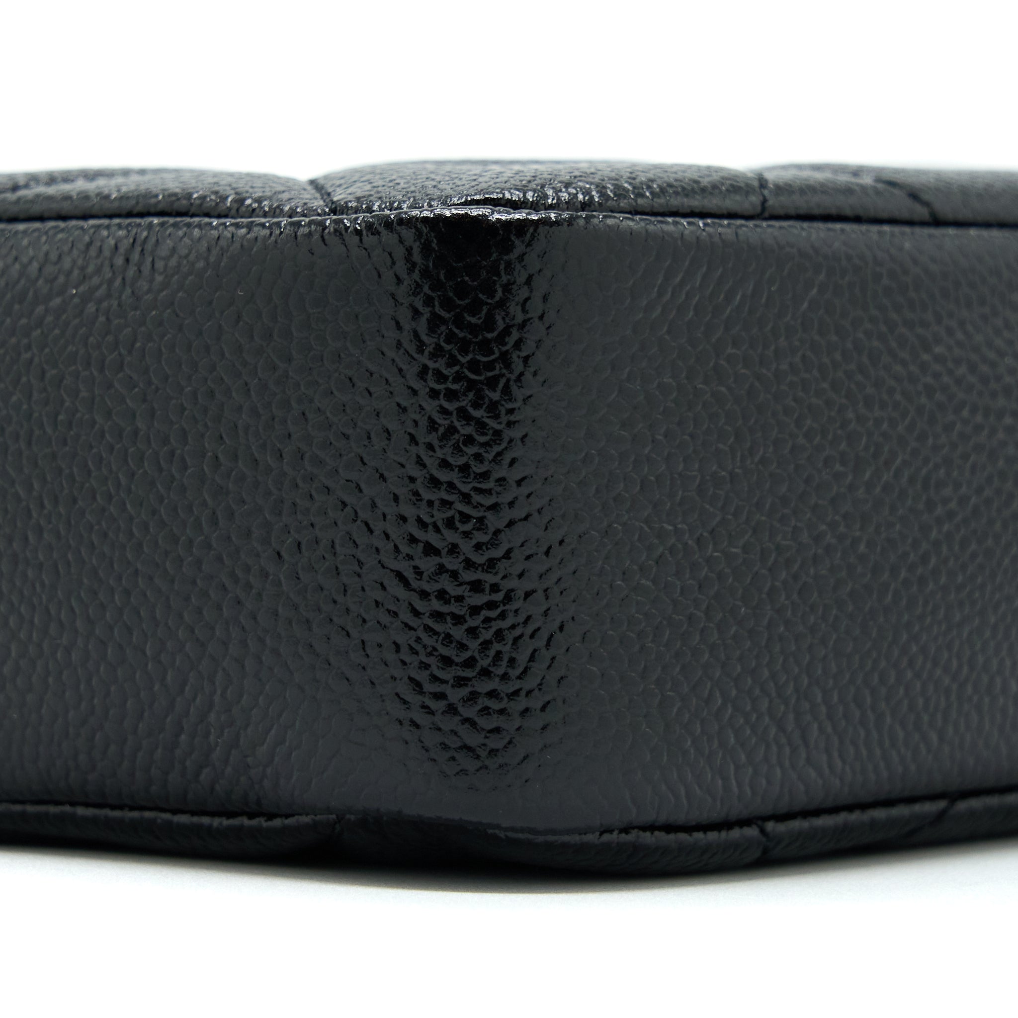 Chanel 22P Camera Crossbody Bag Caviar Black