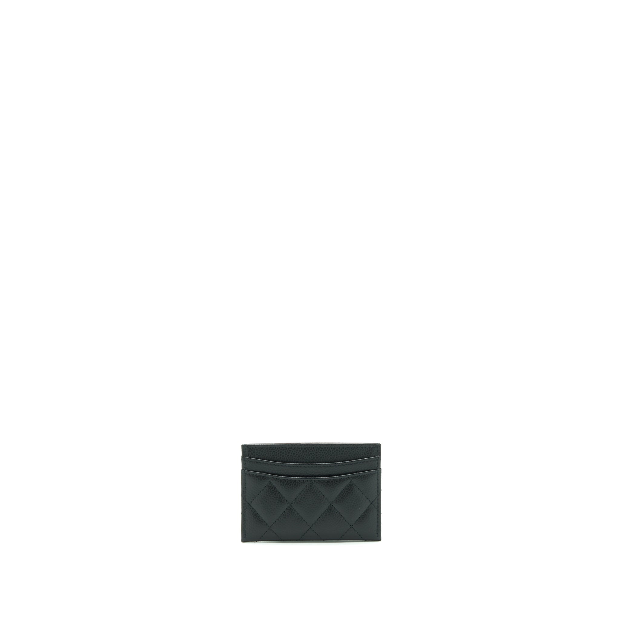 Chanel Classic Card Holder Caviar Black