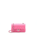 Chanel Classic Mini Rectangular Flap Bag Lambskin Pink