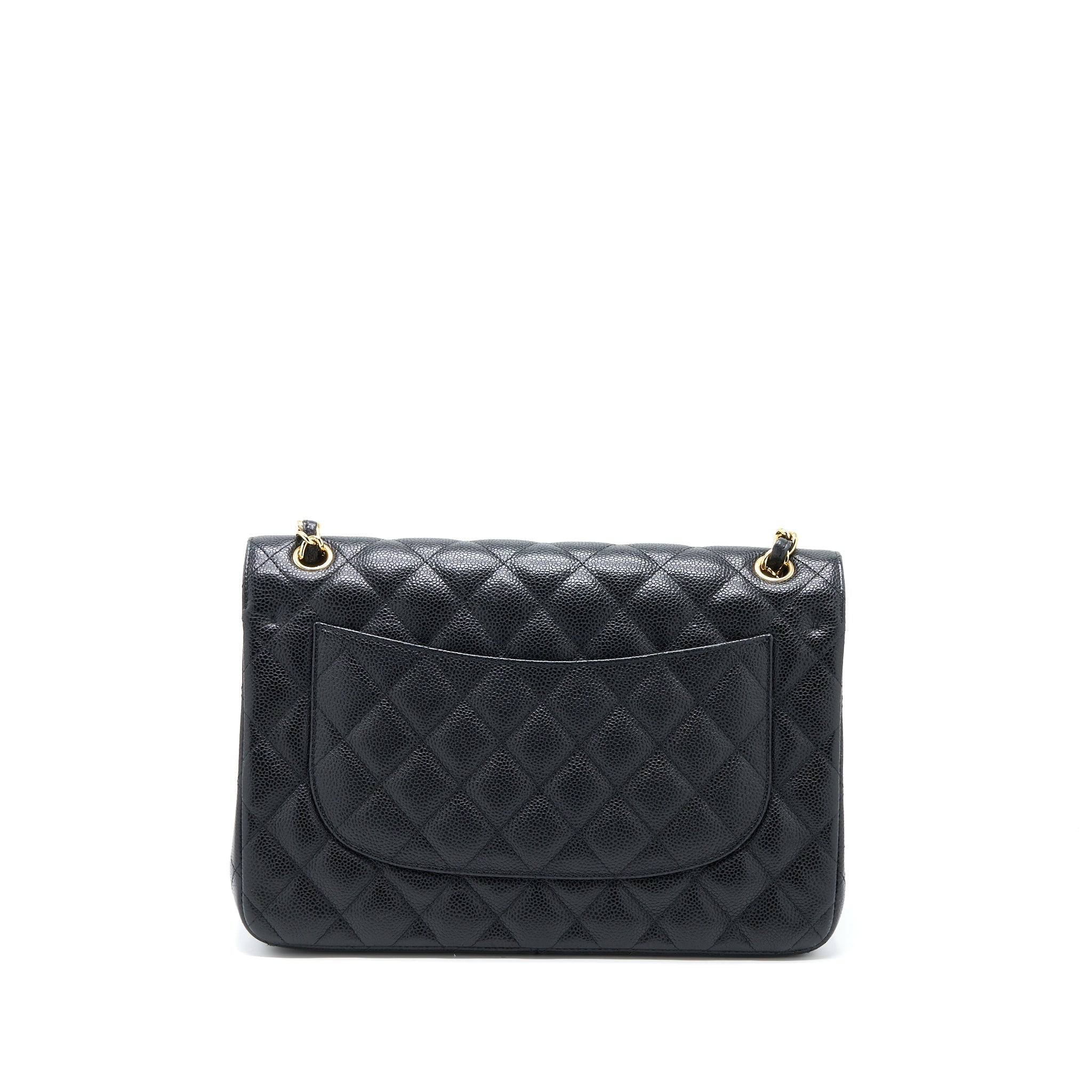 Chanel Classic Jumbo Double Flap Bag Caviar Black