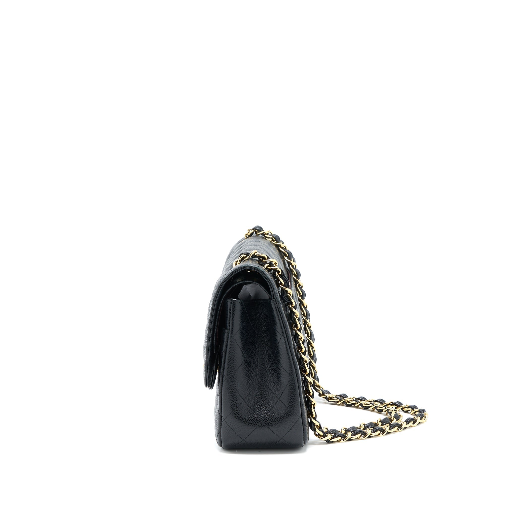 Chanel Classic Jumbo Double Flap Bag Caviar Black