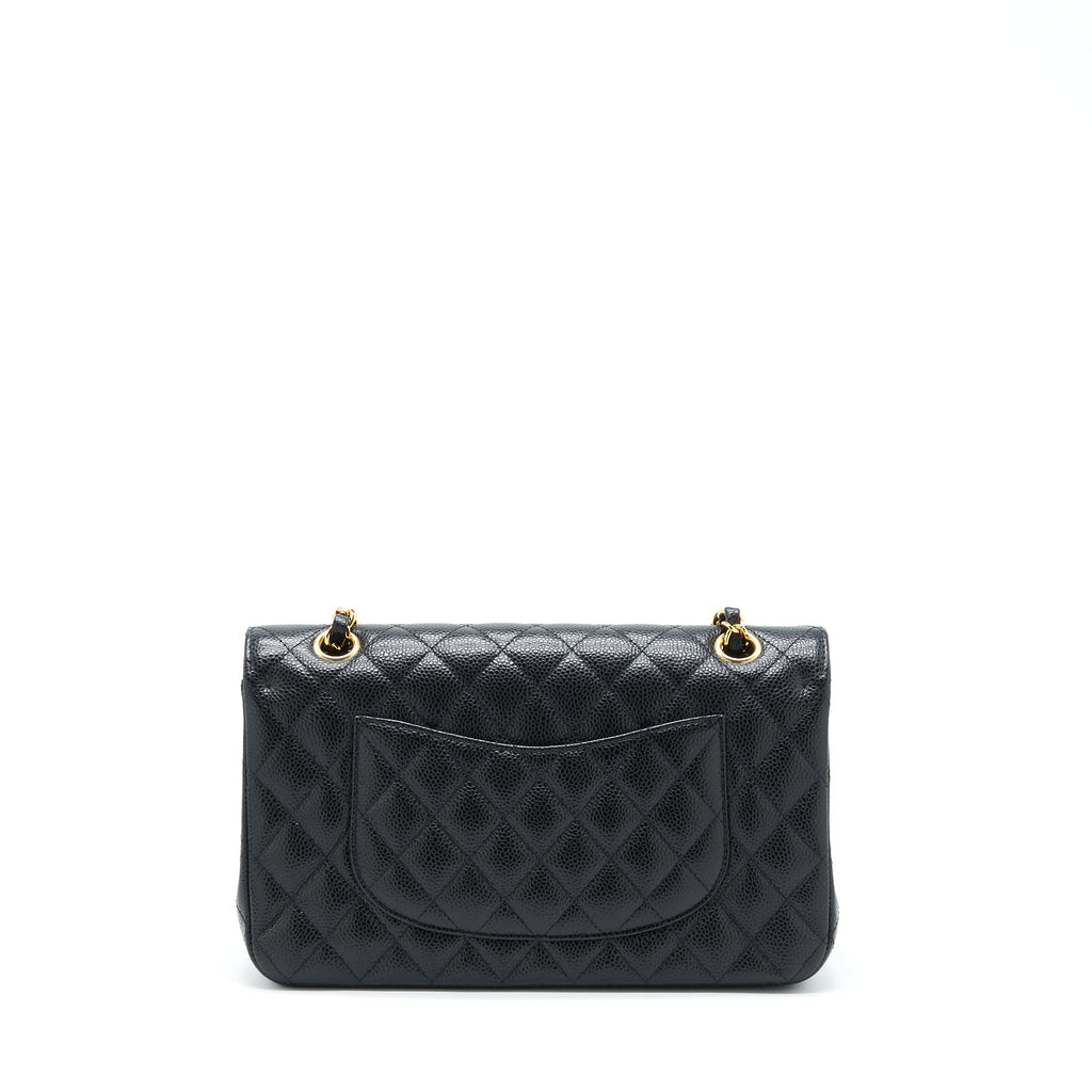 Chanel Classic Double Flap Bag Caviar Black