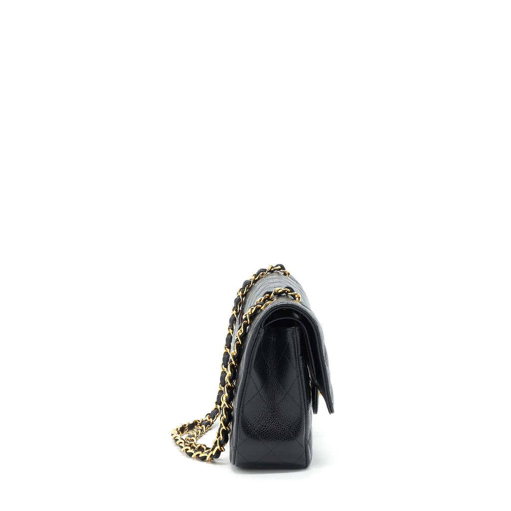 Chanel Classic Double Flap Bag Caviar Black