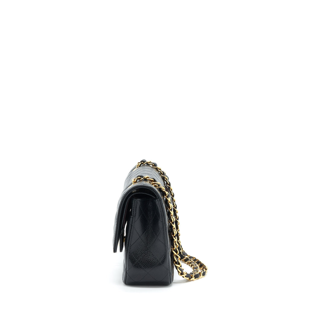 Chanel Classic Double Flap Bag Caviar Black
