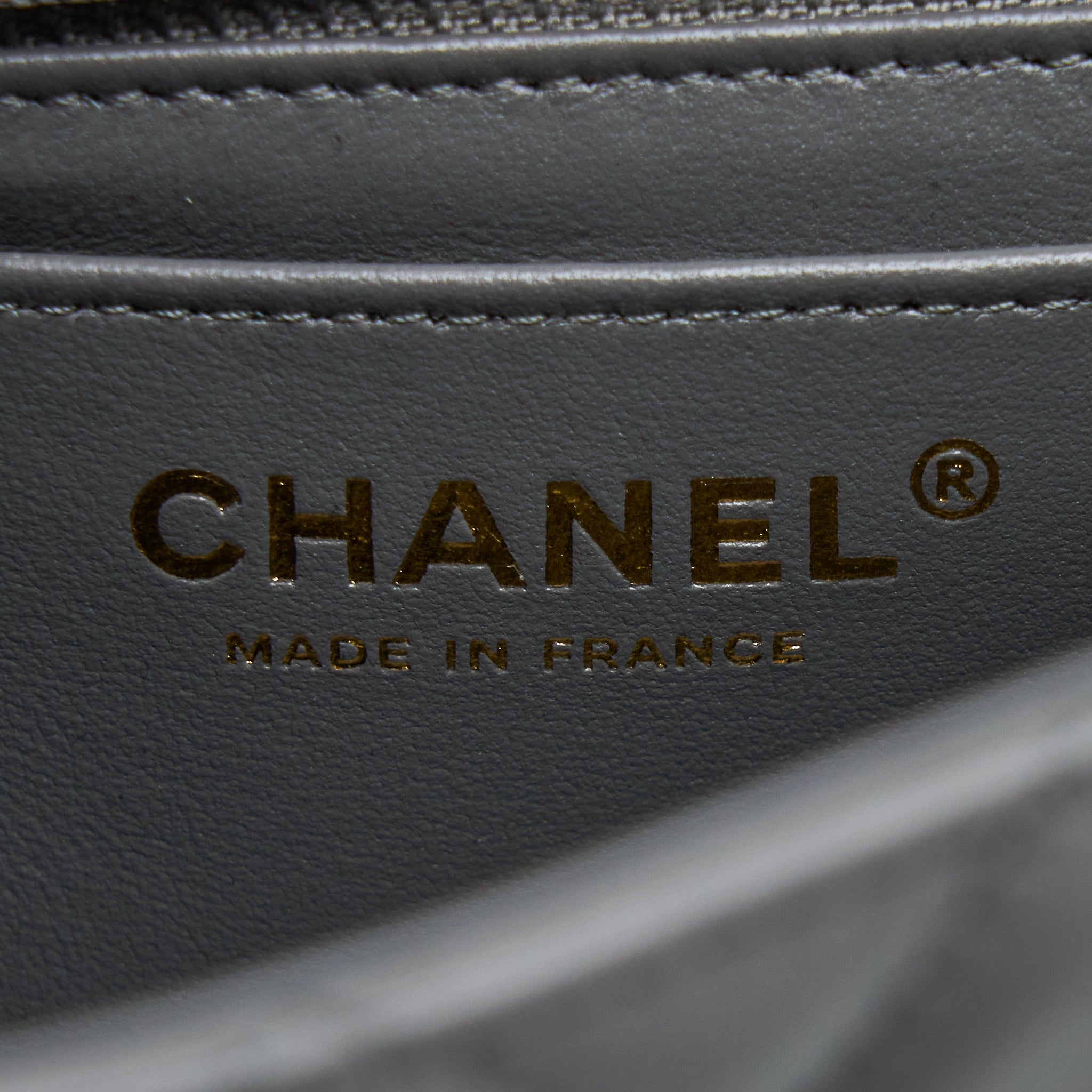 Chanel 22A Mini Rectangular Lambskin Grey L(Microchip)
