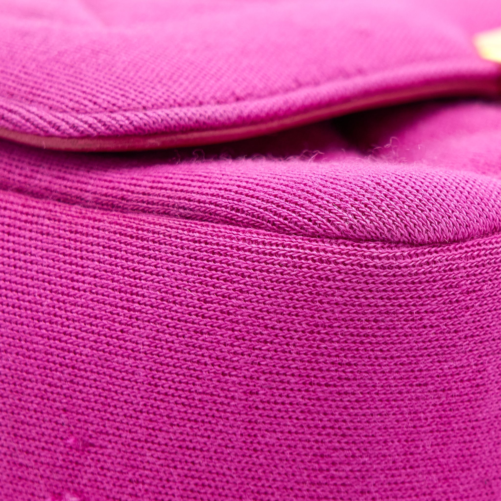 Chanel Seasonal Mini Flap Bag Fabric Pink L