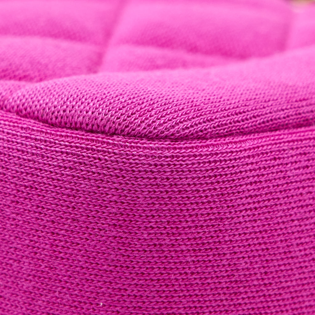 Chanel Seasonal Mini Flap Bag Fabric Pink L